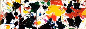 Sans titre (acrylique sur toile) 120 x 365 cm, 1978 